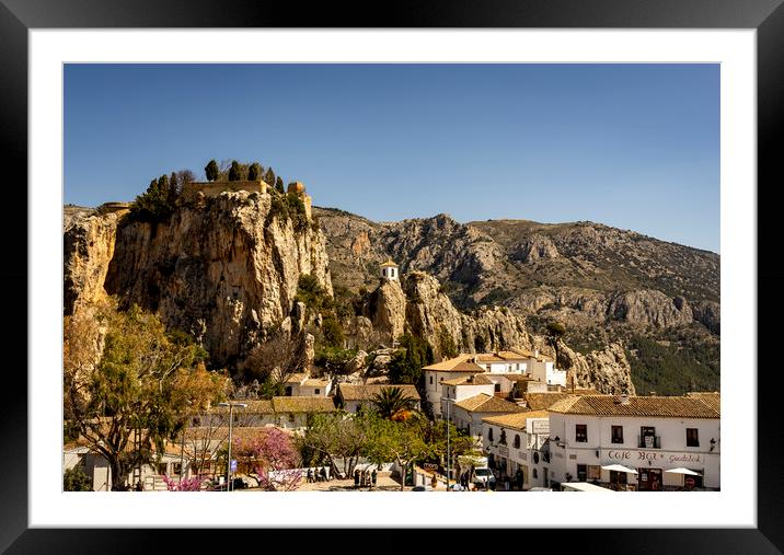 Guadalest Framed Mounted Print by Sam Smith