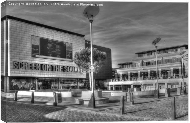 Brewery Square Canvas Print by Nicola Clark