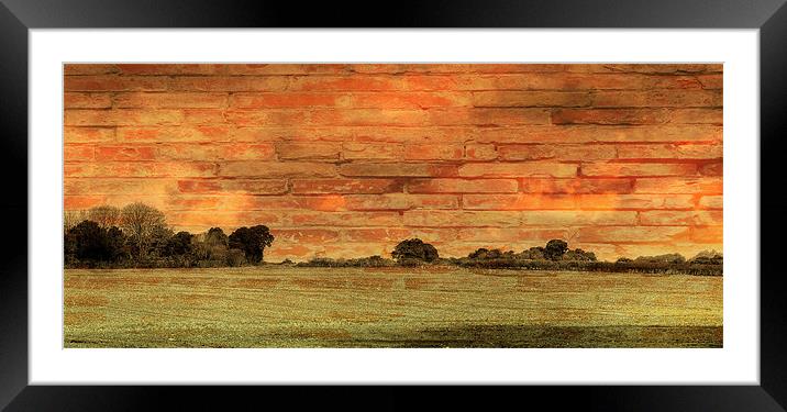 Rural Urban! Framed Mounted Print by Louise Godwin