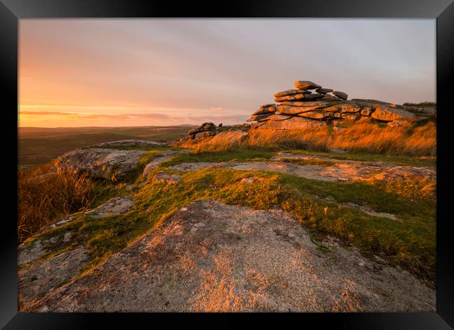 The Golden Hour Framed Print by CHRIS BARNARD