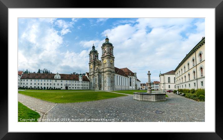 St. Gallus and Otmar Framed Mounted Print by DiFigiano Photography