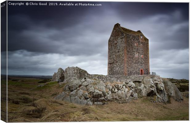 Smailholm Canvas Print by Chris Good