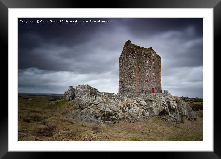 Smailholm Framed Mounted Print by Chris Good