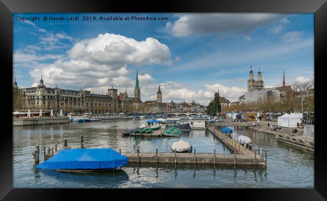 The Limmat Framed Print by DiFigiano Photography