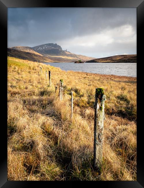 Loch Fadan Isle of Skye Scotland Framed Print by Rick Bowden