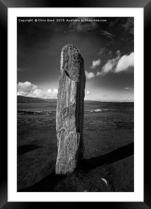 Callanish Framed Mounted Print by Chris Good