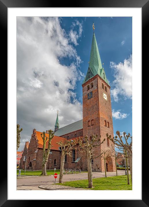 Helsingor Saint Olaf Church Framed Mounted Print by Antony McAulay