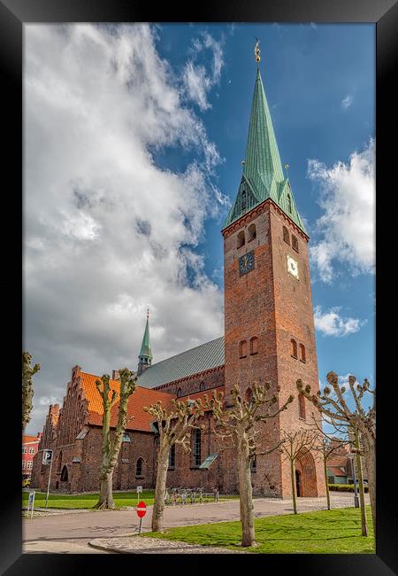 Helsingor Saint Olaf Church Framed Print by Antony McAulay