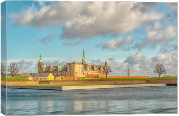 Kronborg Castle in Denmark Canvas Print by Antony McAulay