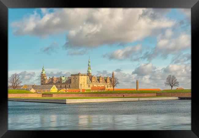 Kronborg Castle in Denmark Framed Print by Antony McAulay