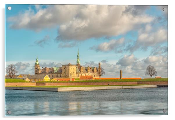 Kronborg Castle in Denmark Acrylic by Antony McAulay