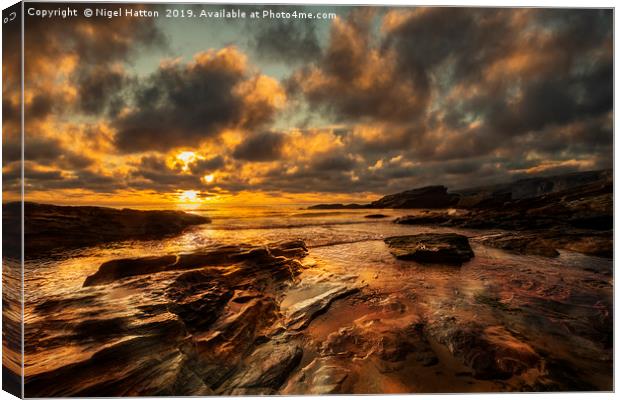 Golden Hour Canvas Print by Nigel Hatton