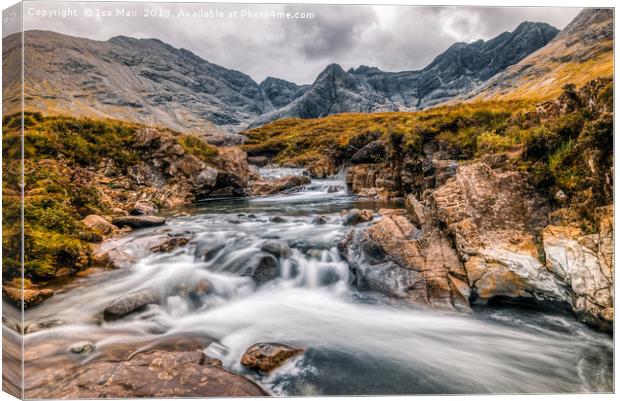 Fairy Pools, Isle Of Skye, Scotland Canvas Print by The Tog