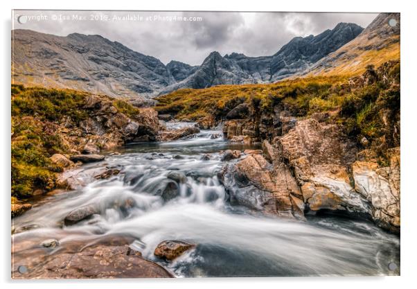 Fairy Pools, Isle Of Skye, Scotland Acrylic by The Tog