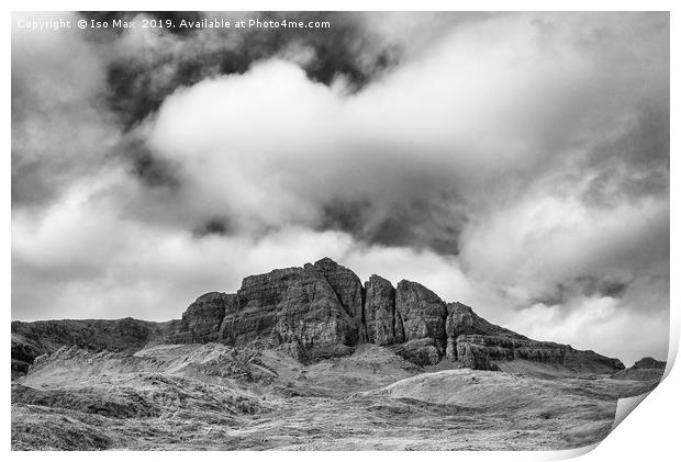 Old Man Of Storr, Isle Of Skye, Scotland Print by The Tog