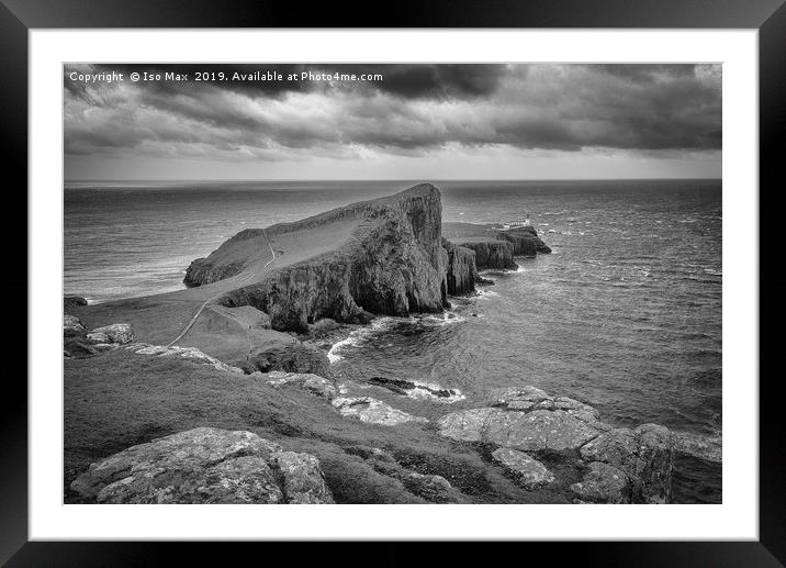 Neist Point, Isle Of Skye, Scotland Framed Mounted Print by The Tog