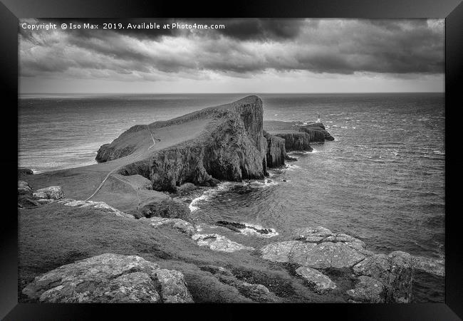 Neist Point, Isle Of Skye, Scotland Framed Print by The Tog