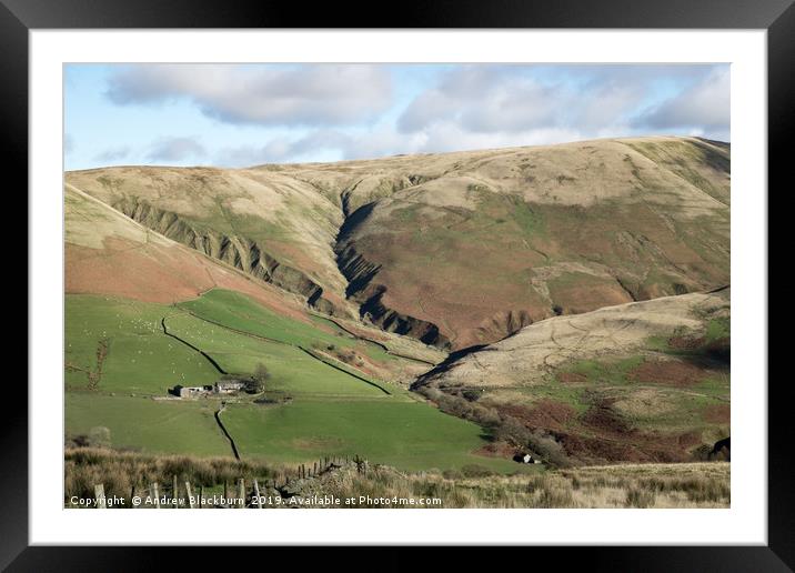 Cumbrian tranquility...  Framed Mounted Print by Andy Blackburn