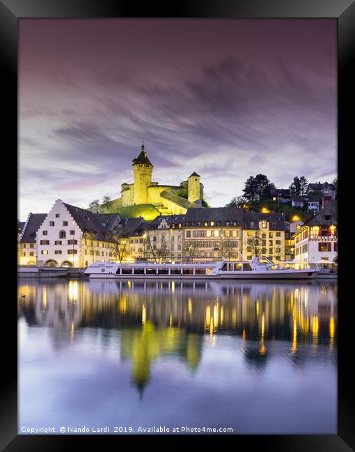 Schaffhausen Sunset Framed Print by DiFigiano Photography
