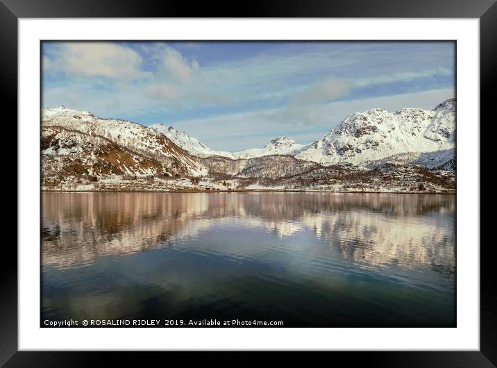 "As above  ,So below" Framed Mounted Print by ROS RIDLEY