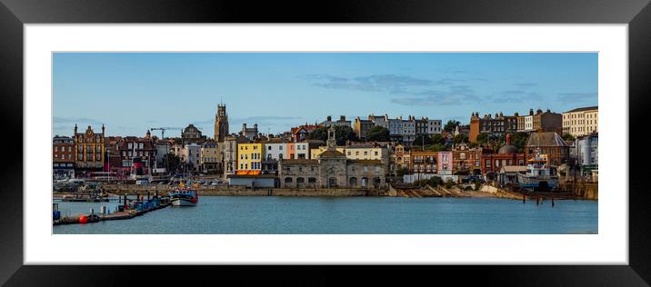 Ramgate Harbour view Framed Mounted Print by Ernie Jordan