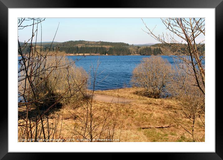 Kielder Water Northumberland Framed Mounted Print by Kevin Maughan