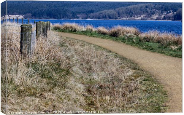 Kielder Water Northumberland Canvas Print by Kevin Maughan