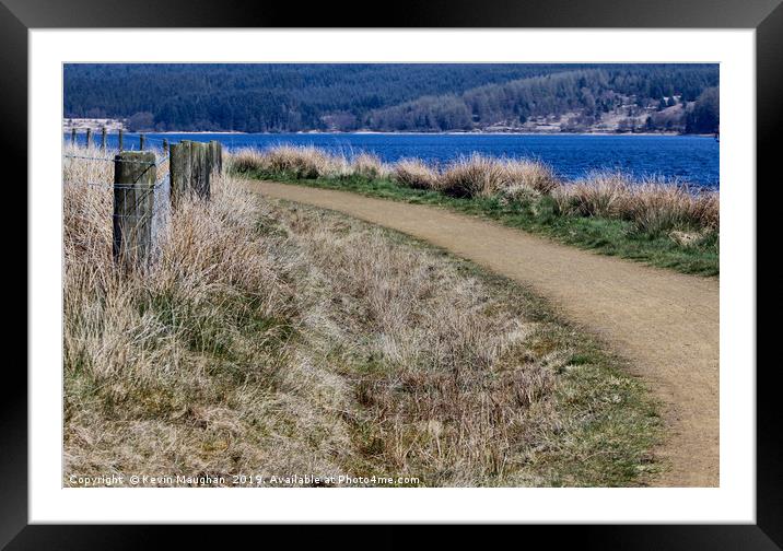 Kielder Water Northumberland Framed Mounted Print by Kevin Maughan