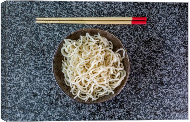 Noodles 3 Canvas Print by Steve Purnell