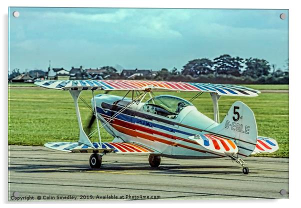 Christen Eagle II G-EGLE Acrylic by Colin Smedley