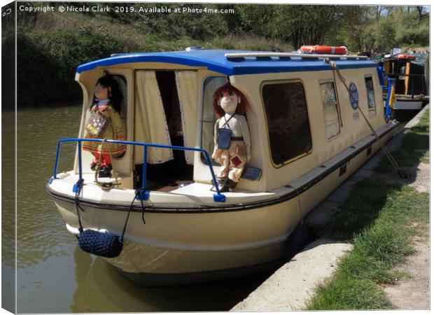 The Adventures of Rosie and Jim Canvas Print by Nicola Clark
