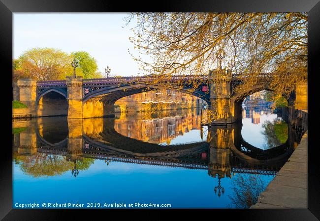 Skeldergate Bridge, York. Framed Print by Richard Pinder