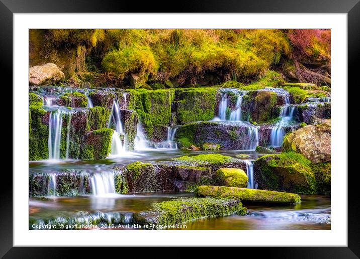 Forest of Bowland Framed Mounted Print by geoff shoults