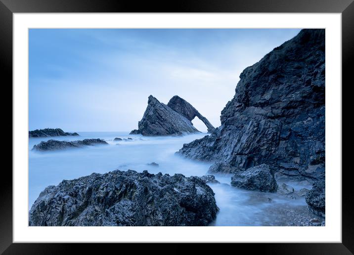 Sunrise at Fiddle Bow Rock Framed Mounted Print by Robbie Spencer