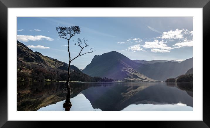 Sunrise on Buttermere Framed Mounted Print by Robbie Spencer