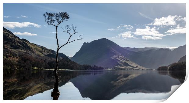 Sunrise on Buttermere Print by Robbie Spencer