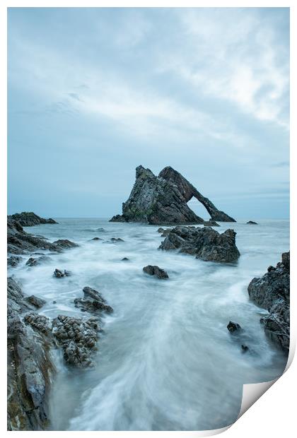 Fiddle Bow Rock Print by Robbie Spencer