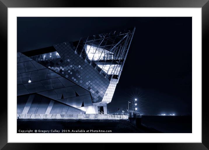The Deep in Hull Framed Mounted Print by Gregory Culley