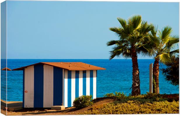 Torrox Costa Andalusia Costa del Sol Spain Canvas Print by Andy Evans Photos