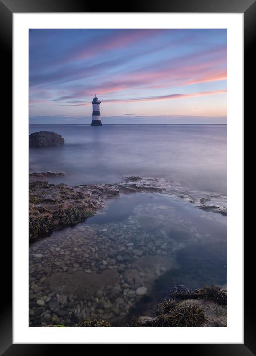 Penmon Sea Pools Framed Mounted Print by Jed Pearson