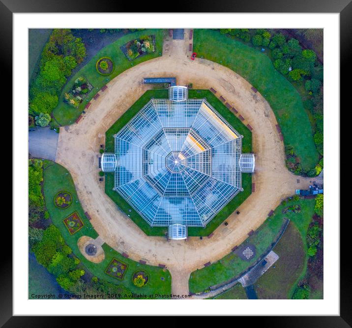 From Above The Palm House Framed Mounted Print by Stratus Imagery