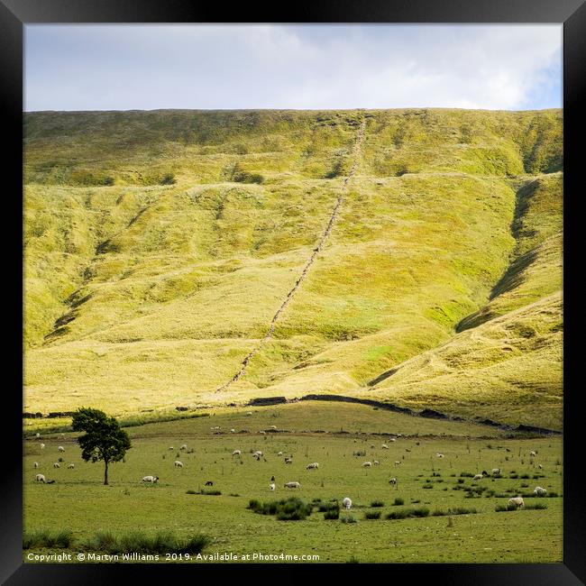 Rushup Edge Framed Print by Martyn Williams