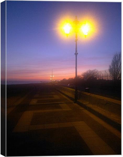 Southsea seafront Canvas Print by John Black