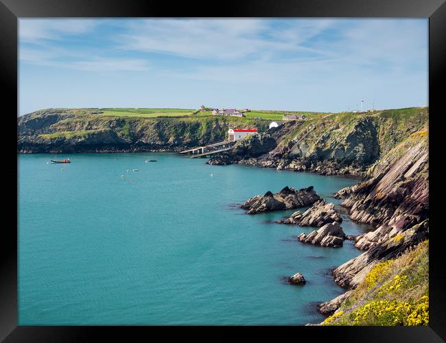 St Justinian's in Pembrokeshire. Framed Print by Colin Allen