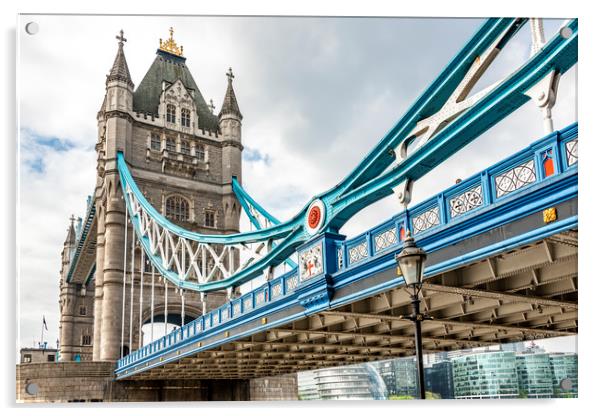 Tower Bridge Acrylic by Svetlana Sewell
