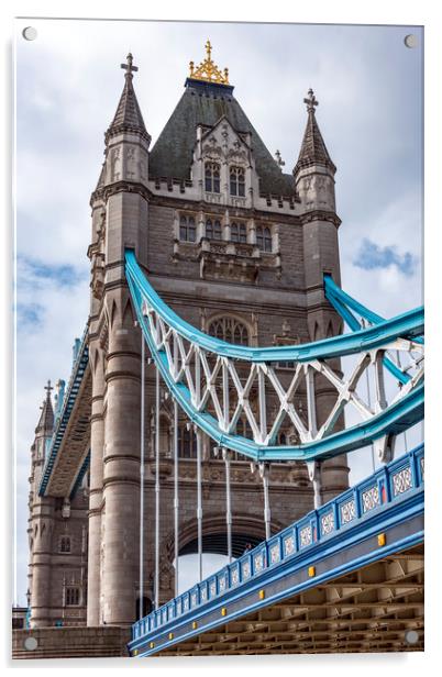 Tower Bridge Acrylic by Svetlana Sewell