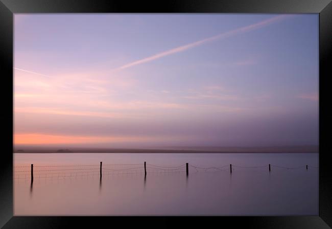 Crowdy Dawn Framed Print by CHRIS BARNARD