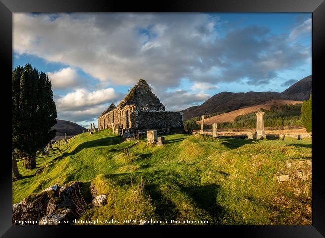 Cill Chriosd Chapel on Isle of Skye Framed Print by Creative Photography Wales
