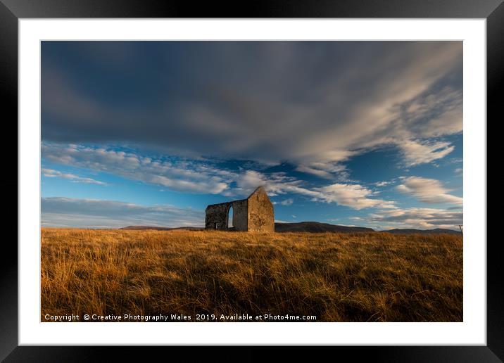 Kilmuir Church Landscape on Isle of Skye Framed Mounted Print by Creative Photography Wales