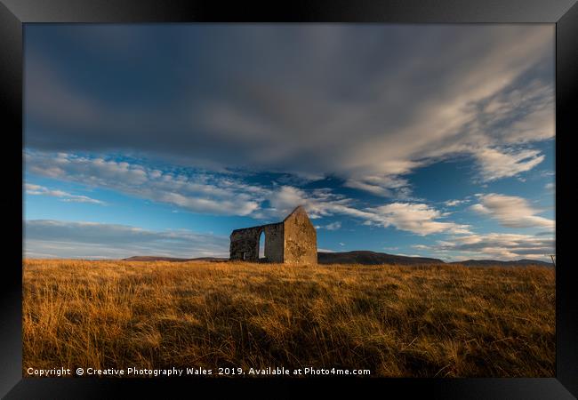 Kilmuir Church Landscape on Isle of Skye Framed Print by Creative Photography Wales